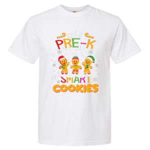 My Prek Are Smart Cookies Christmas Teacher Gift Garment-Dyed Heavyweight T-Shirt