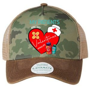 My Patients Are My Valentines #Cnalife Nurse Love Gift Legacy Tie Dye Trucker Hat