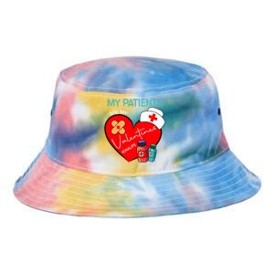 My Patients Are My Valentines #Cnalife Nurse Love Gift Tie Dye Newport Bucket Hat