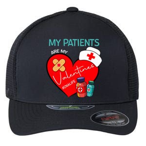 My Patients Are My Valentines #Cnalife Nurse Love Gift Flexfit Unipanel Trucker Cap