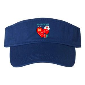 My Patients Are My Valentines #Cnalife Nurse Love Gift Valucap Bio-Washed Visor