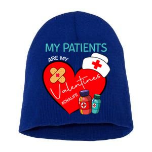 My Patients Are My Valentines #Cnalife Nurse Love Gift Short Acrylic Beanie