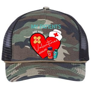 My Patients Are My Valentines #Cnalife Nurse Love Gift Retro Rope Trucker Hat Cap