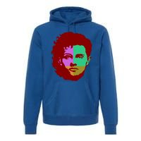 Modern Pop Art Nonbinary Lgbtq Colorful Equality Gift Premium Hoodie