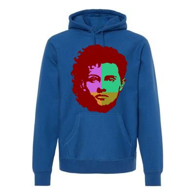 Modern Pop Art Nonbinary Lgbtq Colorful Equality Gift Premium Hoodie