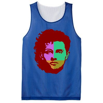 Modern Pop Art Nonbinary Lgbtq Colorful Equality Gift Mesh Reversible Basketball Jersey Tank