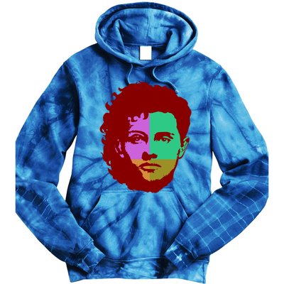 Modern Pop Art Nonbinary Lgbtq Colorful Equality Gift Tie Dye Hoodie