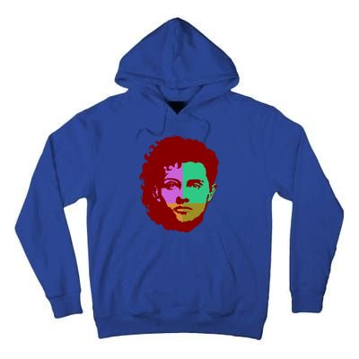 Modern Pop Art Nonbinary Lgbtq Colorful Equality Gift Tall Hoodie