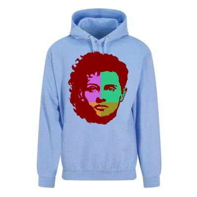 Modern Pop Art Nonbinary Lgbtq Colorful Equality Gift Unisex Surf Hoodie