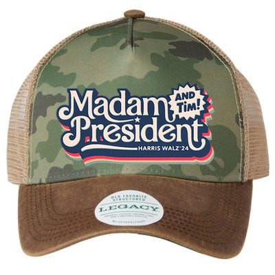 Madam President (And Tim!) Kamala Harris & Tim Walz Legacy Tie Dye Trucker Hat