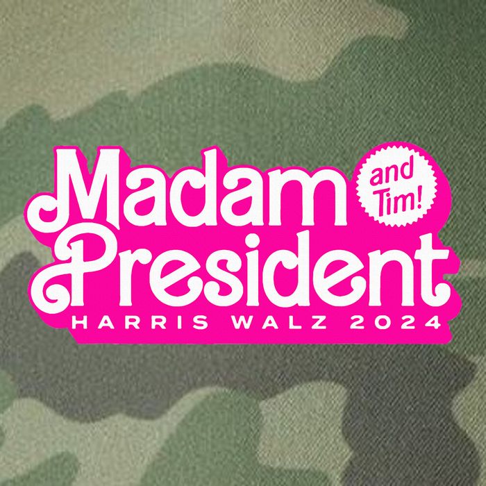 Madam President And Tim Harris & Tim Walz 2024 Legacy Tie Dye Trucker Hat