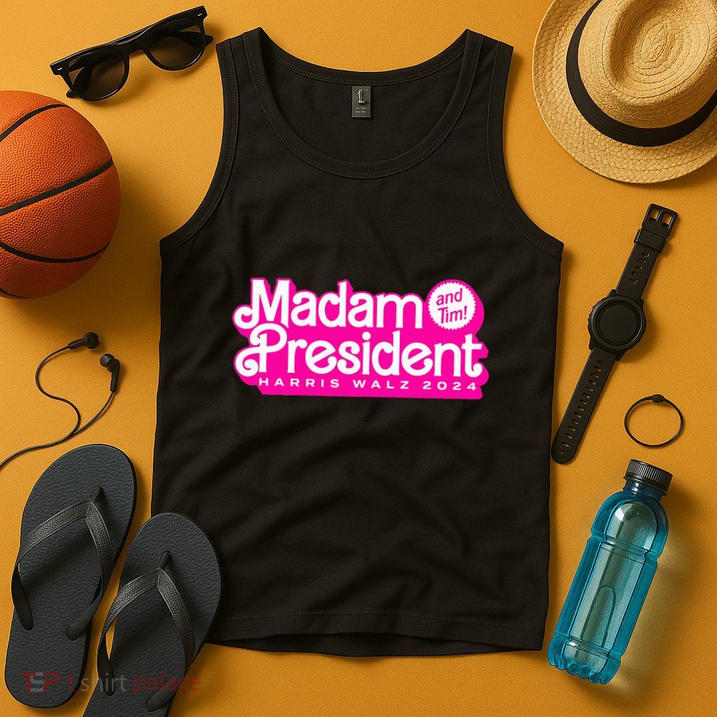 Madam President And Tim Harris & Tim Walz 2024 Tank Top