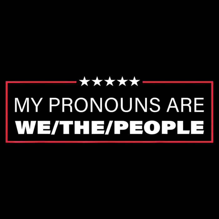 My Pronouns Are We The People Performance Shirt