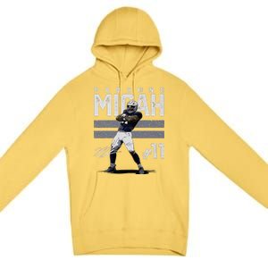 Micah Parsons Always Hungry  Premium Pullover Hoodie