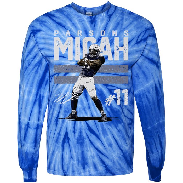 Micah Parsons Always Hungry  Tie-Dye Long Sleeve Shirt