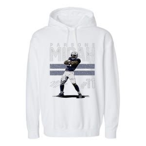 Micah Parsons Always Hungry  Garment-Dyed Fleece Hoodie