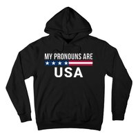 My Pronouns Are USA We The People 1776 USA Flag 4th Of July We The People Hoodie