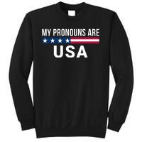 My Pronouns Are USA We The People 1776 USA Flag 4th Of July We The People Sweatshirt