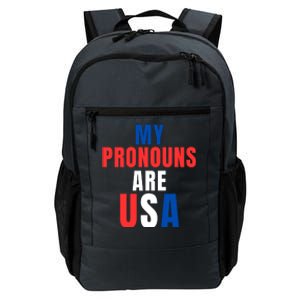 My Pronouns Are USA We The People 4th Of July Men Women We The People 1776 Daily Commute Backpack