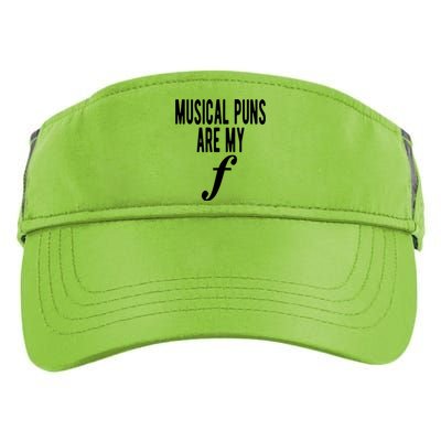 Musical Puns Are My Forte Band Instrument Fun Music Adult Drive Performance Visor