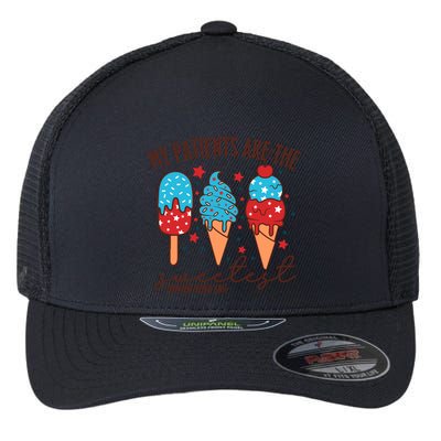 My Patients Are The Sweetest Mother Unit 4th Of July Gift Flexfit Unipanel Trucker Cap