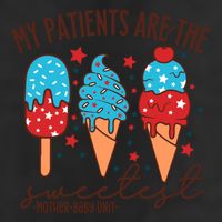 My Patients Are The Sweetest Mother Unit 4th Of July Gift 25L Jumbo Tote