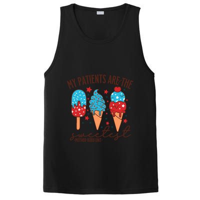 My Patients Are The Sweetest Mother Unit 4th Of July Gift PosiCharge Competitor Tank
