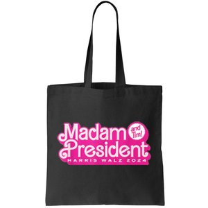 Madam President (And Tim!) Kamala Harris & Tim Walz Tote Bag