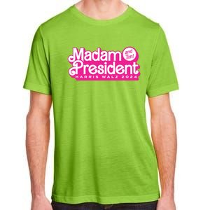 Madam President And Tim Harris Tim Walz 2024 Adult ChromaSoft Performance T-Shirt