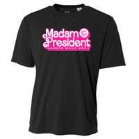 Madam President And Tim Harris Tim Walz 2024 Cooling Performance Crew T-Shirt