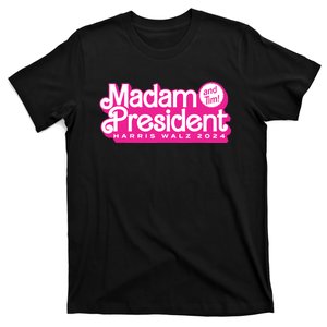 Madam President And Tim Harris Tim Walz 2024 T-Shirt