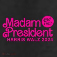Madam President And Tim Harris And Tim Walz 2024 Funny Gift 11oz C Handle Ceramic Mug