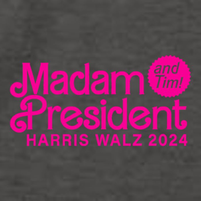 Madam President And Tim Harris And Tim Walz 2024 Funny Gift Vector Backpack