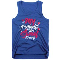 My Patients Are Sweet Hearts Doctors And Nurses Gift Tank Top