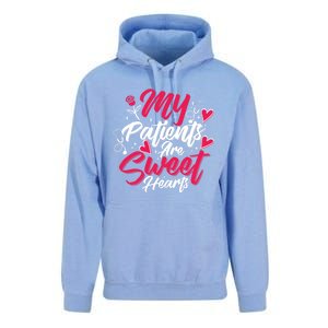 My Patients Are Sweet Hearts Doctors And Nurses Gift Unisex Surf Hoodie