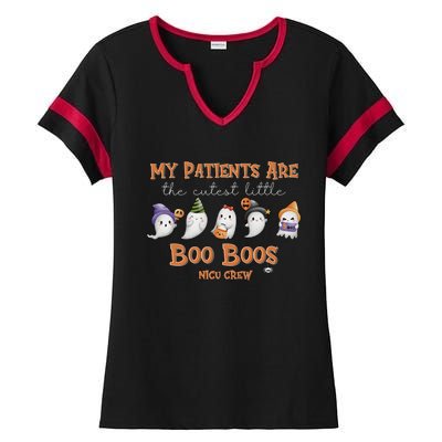 My Patients Are The Cuttest Little Boo Boos Nice Crew Ladies Halftime Notch Neck Tee