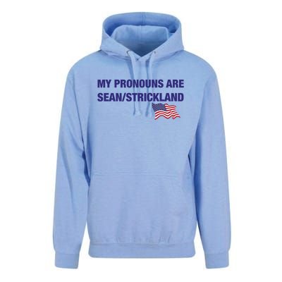 My Pronouns Are Sean Strickland Unisex Surf Hoodie