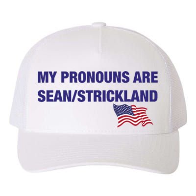 My Pronouns Are Sean Strickland Yupoong Adult 5-Panel Trucker Hat