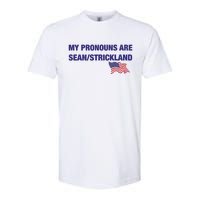 My Pronouns Are Sean Strickland Softstyle CVC T-Shirt