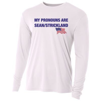 My Pronouns Are Sean Strickland Cooling Performance Long Sleeve Crew