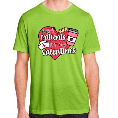 My Patients Are My Valentines Cute Nurse Adult ChromaSoft Performance T-Shirt