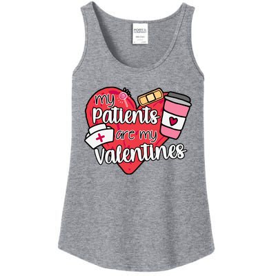 My Patients Are My Valentines Cute Nurse Ladies Essential Tank