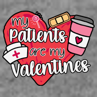 My Patients Are My Valentines Cute Nurse Sustainable Beanie