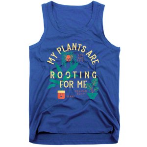 My Plants Are Rooting For Me Plant Funny Gift Tank Top