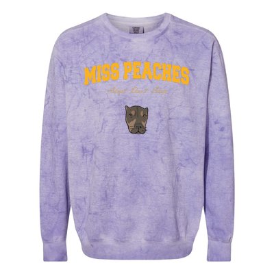 Miss Peaches Adopt Don’T Shop Colorblast Crewneck Sweatshirt