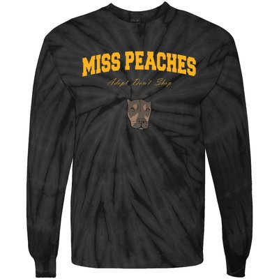 Miss Peaches Adopt Don’T Shop Tie-Dye Long Sleeve Shirt