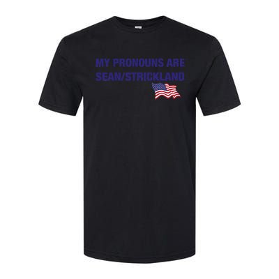 My Pronouns Are Sean Strickland Softstyle CVC T-Shirt