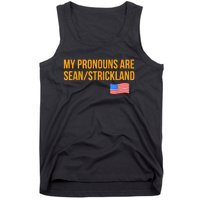 My Pronouns Are Sean / Strickland America Flag Tank Top