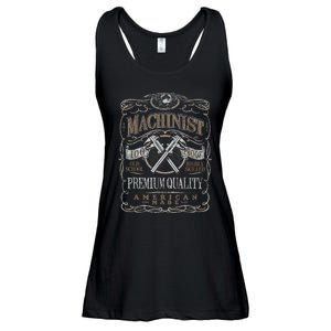 Machinist Patriotic American 100 Proof Ladies Essential Flowy Tank