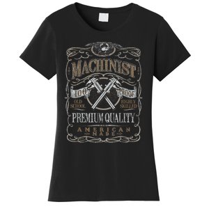 Machinist Patriotic American 100 Proof Women's T-Shirt